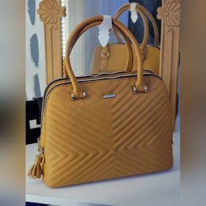 David Jones Camel Handbag